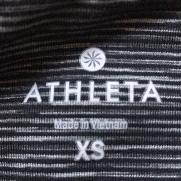 Athleta black & gray space dyed cropped leggings - Picture 6 of 8